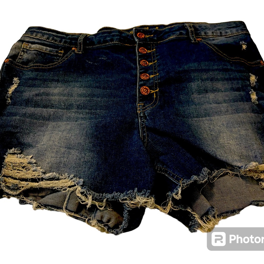 Ladies Denim Copperflash Shorts